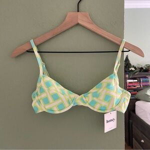 Honey Swim Breezy Underwire Set ~ Size Small Top/Small Bottoms